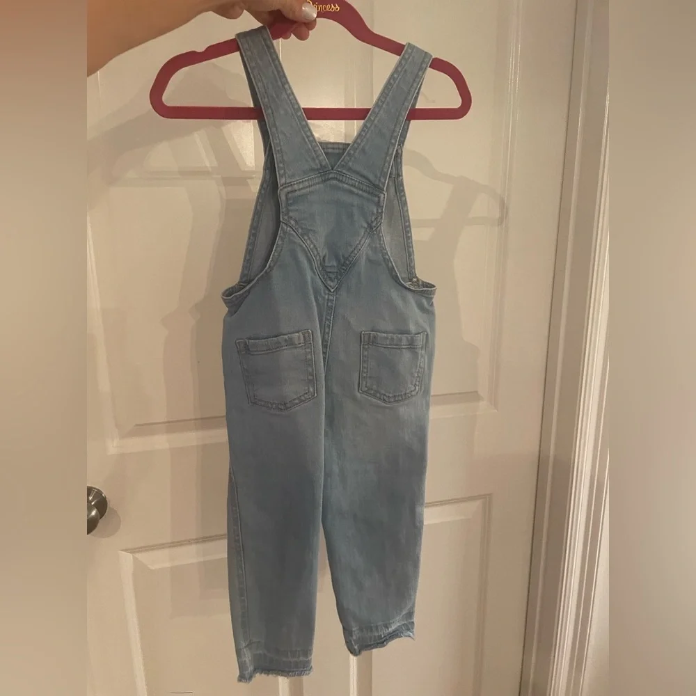 Denim girls overalls - Picture 2 of 3